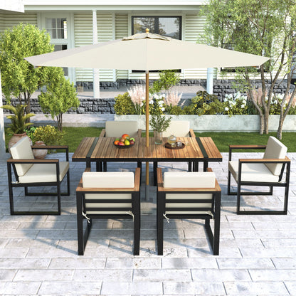 Patio Dining Table And Chair Set