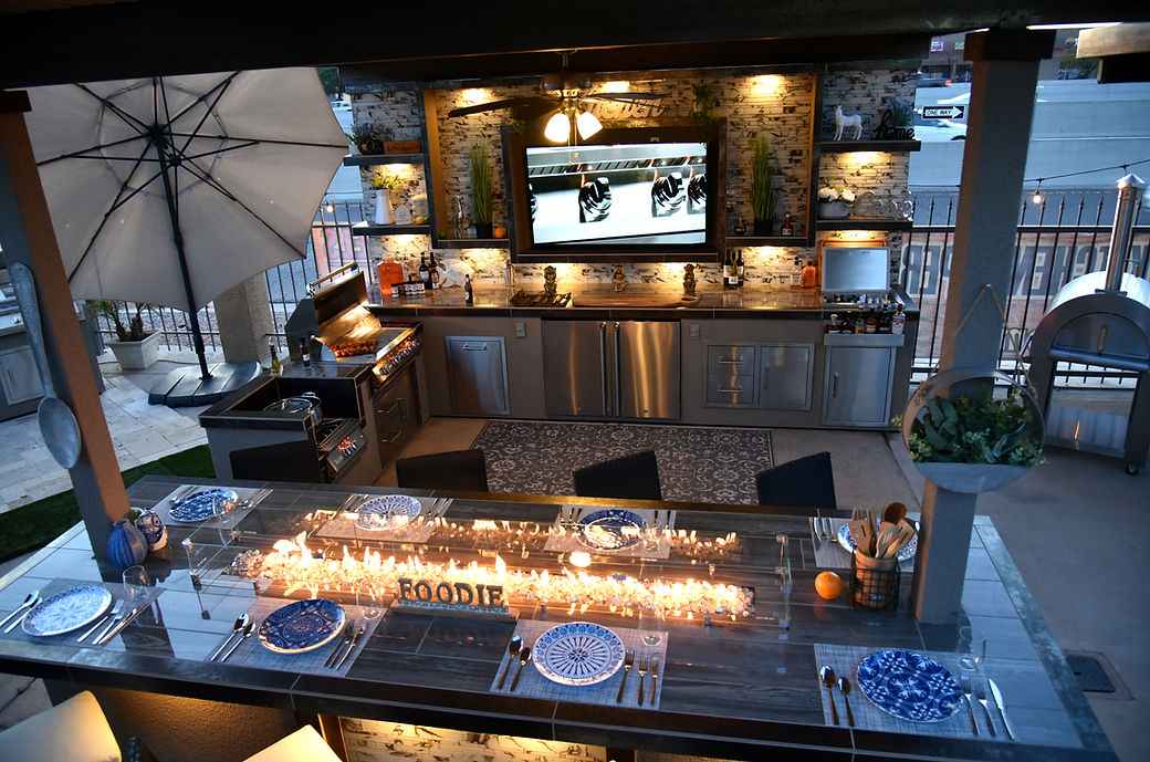 KoKoMo Montego Outdoor Kitchen BBQ Island