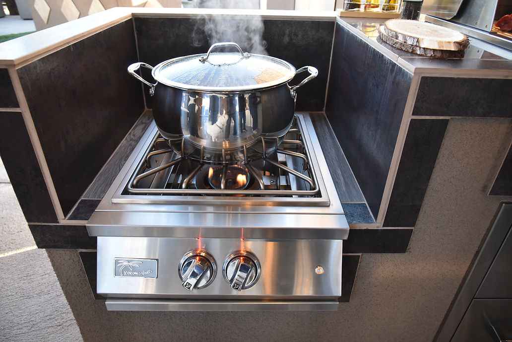 KoKoMo Montego Outdoor Kitchen BBQ Island