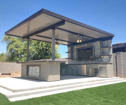 KoKoMo Montego Outdoor Kitchen BBQ Island