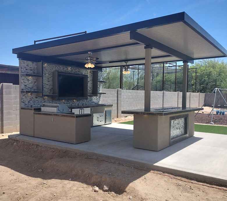 KoKoMo Montego Outdoor Kitchen BBQ Island