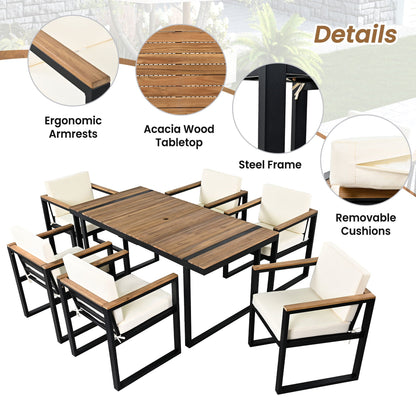 Patio Dining Table And Chair Set
