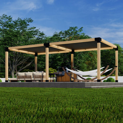 DIY Pergola Kit for a Freestanding Pergola With Canopies