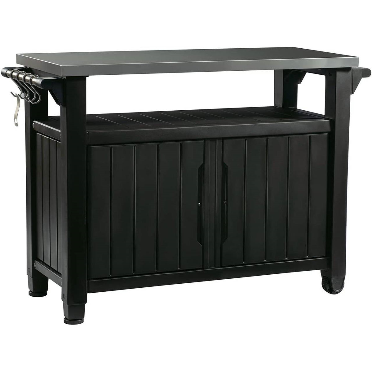Party Bar Serving Cart with Storage