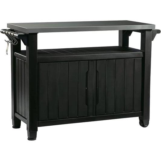 Party Bar Serving Cart with Storage