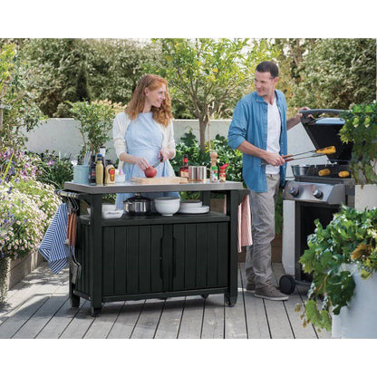 Party Bar Serving Cart with Storage