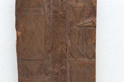 Finely Carved Antique African Nupe Door
