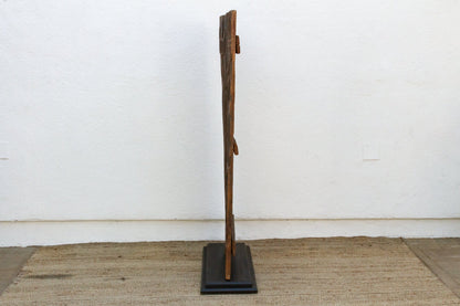 Finely Carved Antique African Nupe Door