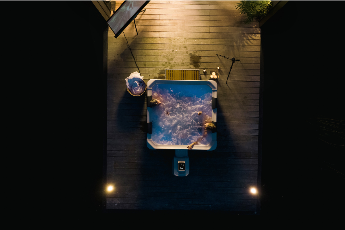 Rigid Hot Tub & Spa | Light up the night