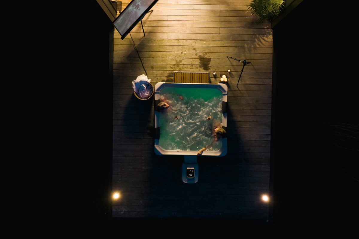 Rigid Hot Tub & Spa | Light up the night