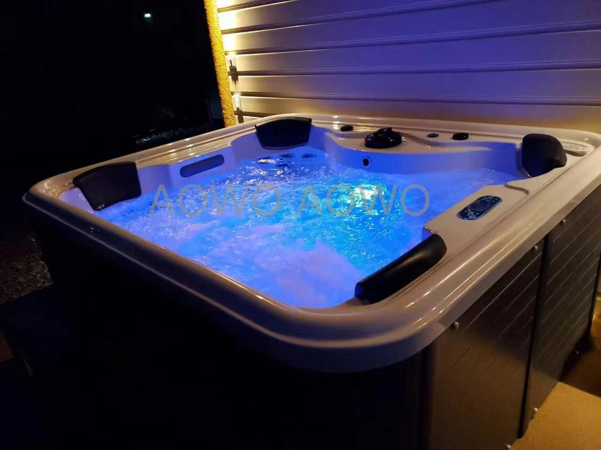 8-Person Spa Hot Tub with Pillow