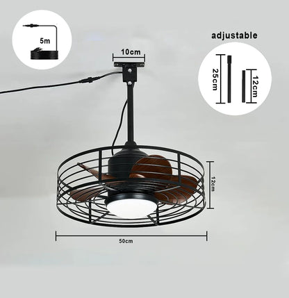 Waterproof Ceiling Fan with Light