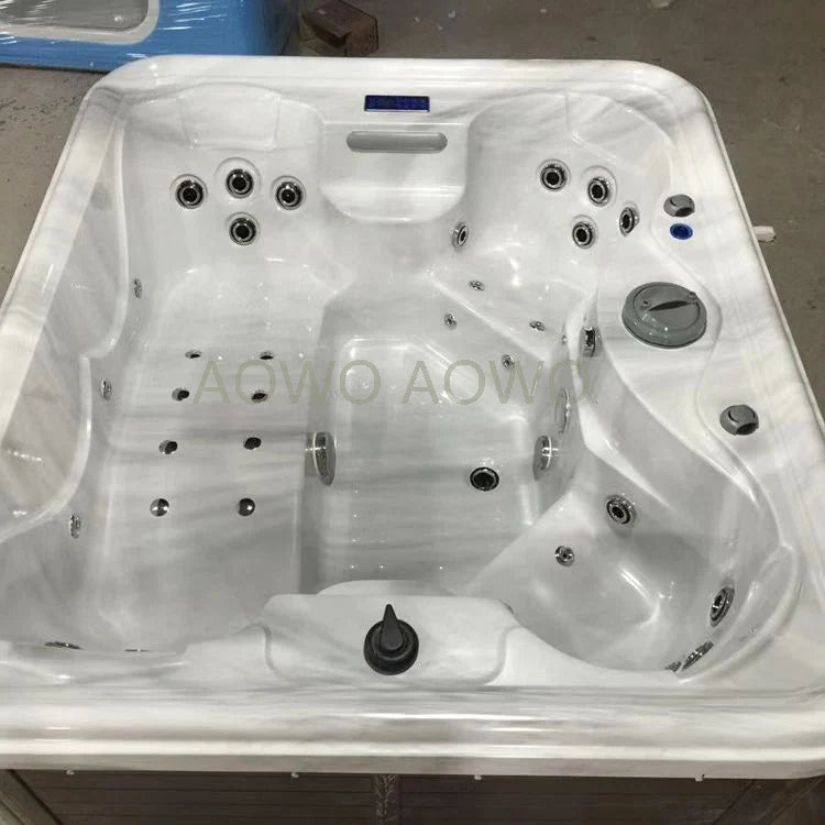 8-Person Spa Hot Tub with Pillow
