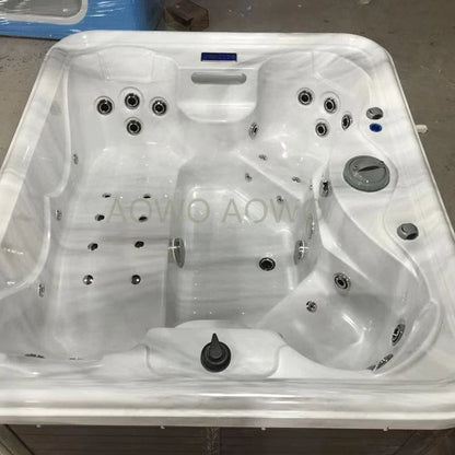 8-Person Spa Hot Tub with Pillow
