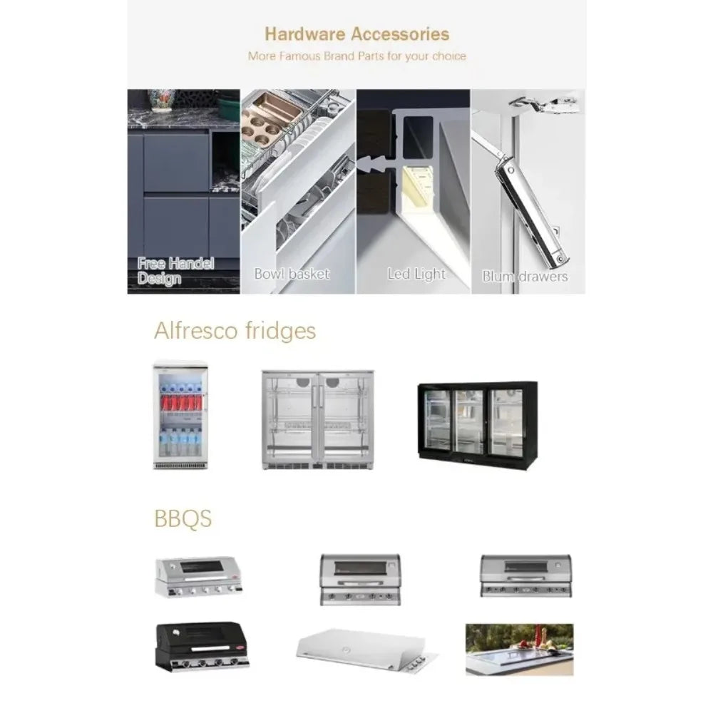 Premium Customized Modular Outdoor Kitchen Island