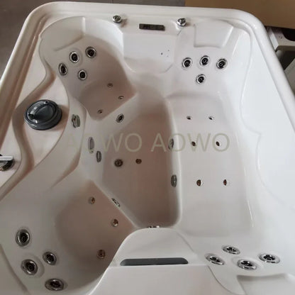 8-Person Spa Hot Tub with Pillow