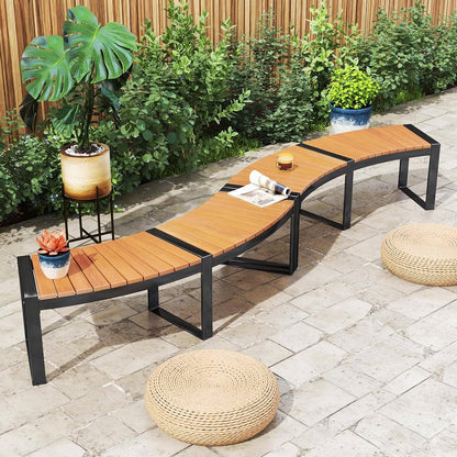 Round Outdoor Bench - Around Table Tree Fire Pit