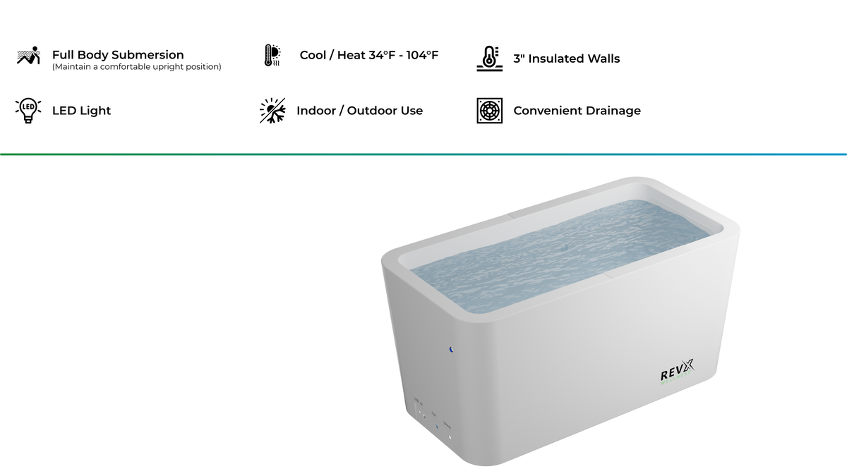 RevX Acrylic X Tub Cold Plunge