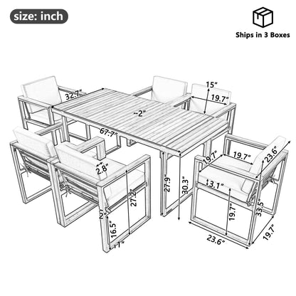 Patio Dining Table And Chair Set